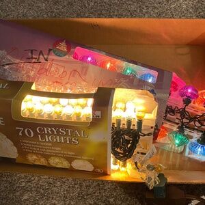 Christmas Lights 2 Strands Indoor New in the boxes